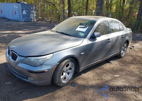 2008 BMW 528I z USA, uszkodzony, nr VIN WBANU53518CT19011